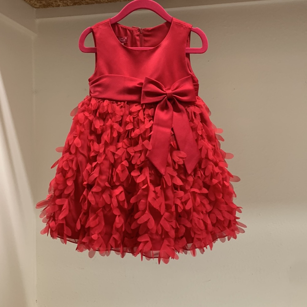 Princess Faith. Toddler size 2T. Red